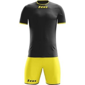 Zeus Sportpak sticker zwart-geel maat L