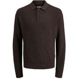 JACK & JONES Jjkaito Knit Polo Bf, Delicioso, L