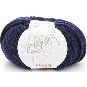 GGH Aspen wol gemaakt van 50% fijne merinowol / 50% polyacryl, in de kleur: marine, 50 g, GGH-132.020