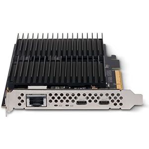 Sonnet McFiver PCIe-kaart - multifunctionele adapterkaart met twee M.2 NVMe SSD-sleuven, 10 Gb Ethernet en twee 10 Gbps USB-C-poorten