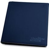 Ultimate Guard UGD010425 Portfolio 480-24-Pocket XenoSkin (Quadrow) Microfiber verzamelkaartenmap, blauw