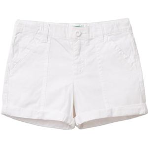 United Colors of Benetton Kinder- en jeugdshorts, Wit, 12 Maanden