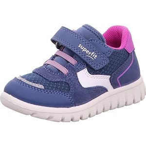 Superfit Sport7 Mini loopschoenen voor meisjes, Blauw Paars 8040, 20 EU