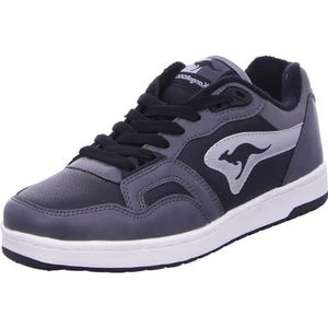 KangaROOS Unisex K-Slam Point sneakers, Steel Grey/Jet Black, 39 EU, Steel Grey Jet Black, 39 EU