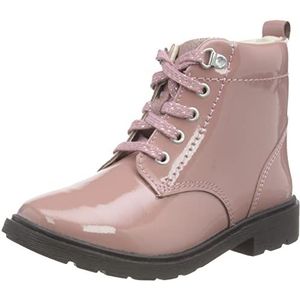 Clarks Astrol Lace K. Enkellaars voor meisjes, Pink Pat, 30 EU