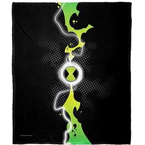 Northwest Cartoon Network's Ben 10 Silk Touch Gooi Deken, 50"" x 60"", Alien Power