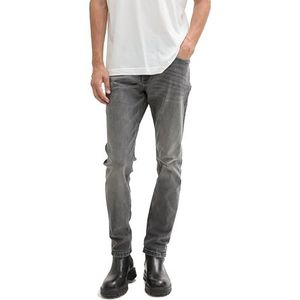 TOM TAILOR Josh Regular Slim jeans met stretch voor heren, 10210 - Grey Denim, 30W / 34L