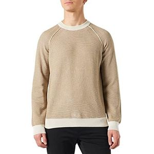 BOSS Heren Kapoki Knitwear, Open White131, L