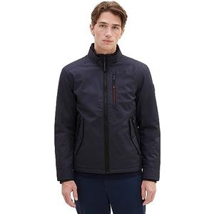 TOM TAILOR Herenjas met opstaande kraag, 10668-sky Captain Blue, XL