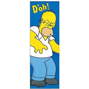 Artopweb The Simpsons-Homer Doh wandbord van MDF, meerkleurig, 30 x 90 cm