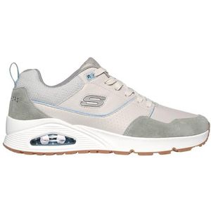 Skechers Uno Retro One Sneakers voor heren, natuurlijk, 45 EU