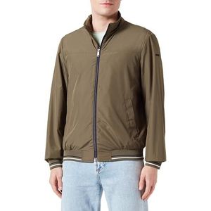 Geox M Jharrod bomberjack voor heren, MOS/wit/blauw, 62