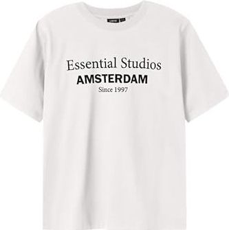 T-shirt - Loose Fit - Jersey - Korte Mouwen