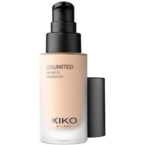 KIKO Milano Unlimited 24H Matte Foundation 1.5 WR, Langhoudende Matte Vloeibare Foundation Die Tot 24 Uur Lang Blijft Zitten