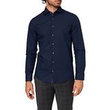 Seidensticker - Poplin - Herenoverhemd - Slim Fit - Lange Mouwen