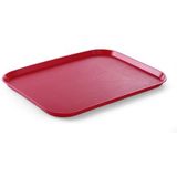 HENDI 878811 Fastfood dienbladen large - Rood - 350x450x(H)20 mm