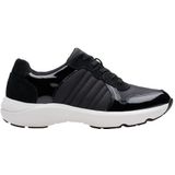 Clarks - Tivoli Sport - Leren Schoenen - Zwart - Plat - Veters - Casual