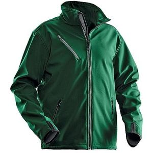 Jobman Workwear 1201, 120171-7500-10 softshell jack, groen, 4XL
