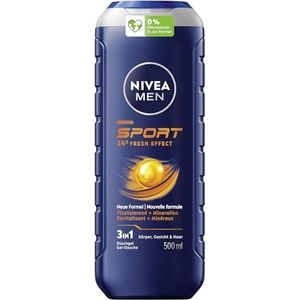 NIVEA MEN SPORT douchegel 3-in-1 24H Fresh Effect 500ml