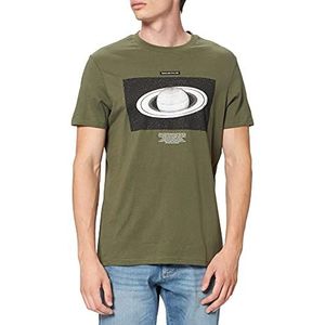 Springfield Saturn Basic T-shirt met korte mouwen, voor heren