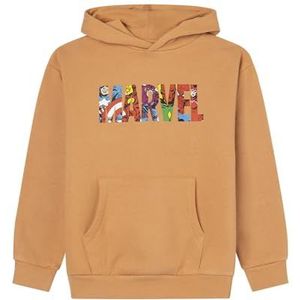 Springfield Marvel capuchontrui, gelicentieerd, oranje, maat 9-10