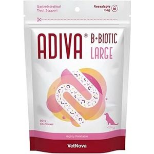 VetNova ADIVA B + Biotic Large 30 Chews