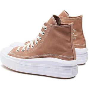 CONVERSE Chuck Taylor All Star Move Crafted damessneakers, Clay Pot Egret White, 42.5 EU