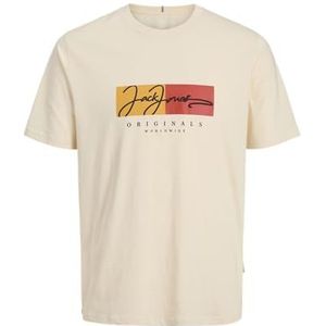 T-shirt - Ronde Hals - Korte Mouwen - Rubberen Print - Regular Fit