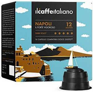 Nescafé Dolce Gusto capsules compatibel 96 - Il Caffè Italiano - Blend Napoli Intensity 12