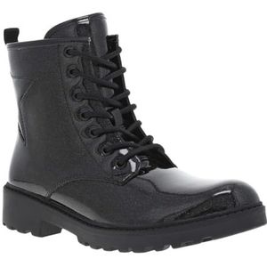 Geox J Casey Girl G enkellaars voor meisjes, zwart, 40 EU