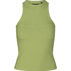 OW COLLECTION Dames Callie Stitch Top, groen, L
