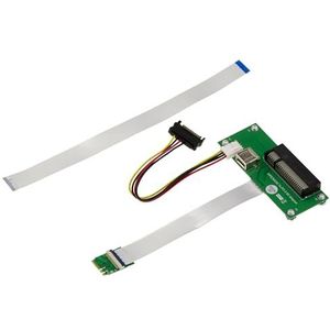 KALEA-COMFORMATISCHE - Riser PCIe x8 naar M2 E A Key Adapter - 15 cm of 25 cm - Voor 8X PCI Express-kaart