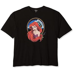 Disney T-shirt voor heren, Zwart, 3XL