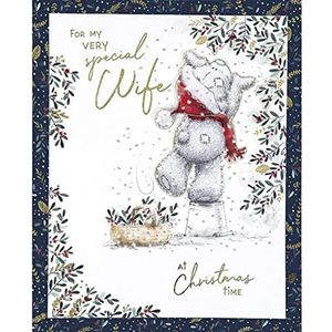 Me To You Bear Speciale vrouw Boxed Kerstkaart