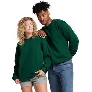 Russell Athletic Dri Power Crewneck Sweatshirt, XL, Dark Green