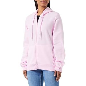 Nally Stijlvolle capuchontrui voor dames, met ritssluiting, polyester, schattig roze, maat L, sweet pink, L