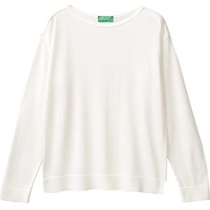 United Colors of Benetton Shirt SC Boot M/L 103CD102L trui, wit 074, S dames, wit 074, S