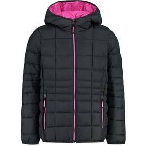 CMP Meisjesjas van nylon met vaste capuchon, meisjesjas van nylon met vaste capuchon, uniseks - kinderen en jongens