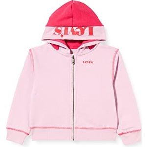 Levi's Kids LVG hoodie met rits voor babymeisjes, 1ED597, sweatshirt met capuchon, geurig lila, 3 jaar, Geurige Lila