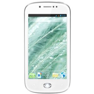 Wiko Sublim Made Smartphone met Swarovski zirkonia (10,2 cm IPS, 1 GHz, Dual Core, 512 MB RAM, 4 GB geheugen, 5 MP camera, Dual SIM) wit