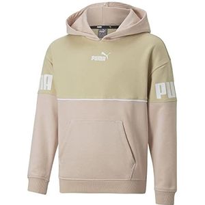 PUMA Fleece sweatshirt merk model Power Colorblock Hoodie FL G