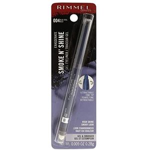 Rimmel London Exaggerate Smoke n' Shine Automatic Gel Eyeliner, 004 Blue Steel