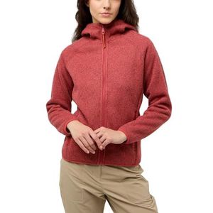 Jack Wolfskin KAMINFEUER HOODED JKT W, damesjas, koraalrood