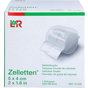 Lohmann & Rauscher - Cellulosewatten op Rollen - Wit - 300 Stuks - Niet-Steriel - Ongeparfumeerd