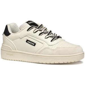 Geox - Washiba - Sneakers - Zwart - Leer/Suède