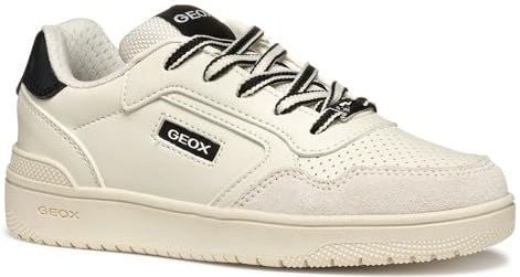Geox - Washiba - Sneakers - Zwart - Leer/Suède