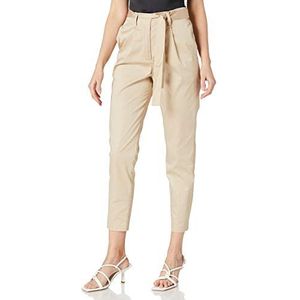 TOM TAILOR mine to five Dames Mia Slim broek met ceintuur 1024665, 26375 - Linen Beige, 40