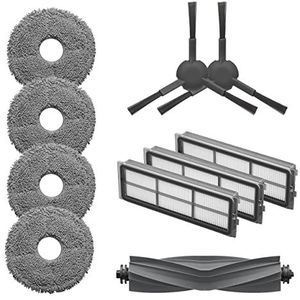 Dreame accessoireset voor Dreamebot L10s Pro, bestaande uit 1 hoofdborstel, 2 zijborstels, 3 stoffilters, 2 paar dweilen.