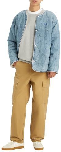 LEVI'S - Cargojeans - Camel - Regular Fit - Gevoerde Zoom/Rand