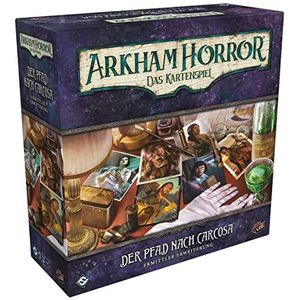 Fantasy Flight Games | Arkham Horror: LCG – Het pad naar Carcosa | Onderzoeksuitbreiding | Expertspel | Kaartspel | 1-4 spelers | Vanaf 14+ jaar | 45+ minuten | Duits
